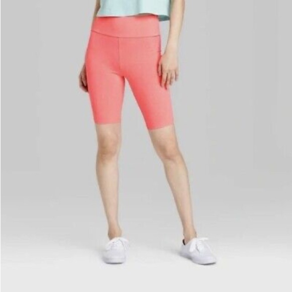 Wild Fable |  Women's High-Rise Shorts | Vibrant Pink Color | Size S - Picture 6 of 6